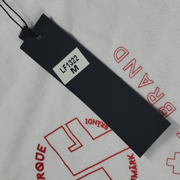 LF Brand Colorblock Crop Top TShirt - Picture 9 of 10